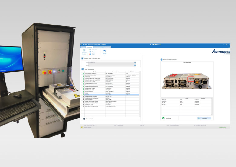 ASTRONICS PGA - Banc de test fonctionnel pour calculateurs aéronautiques ASTRONICS PGA - Banc de test fonctionnel pour calculateurs aéronautiques